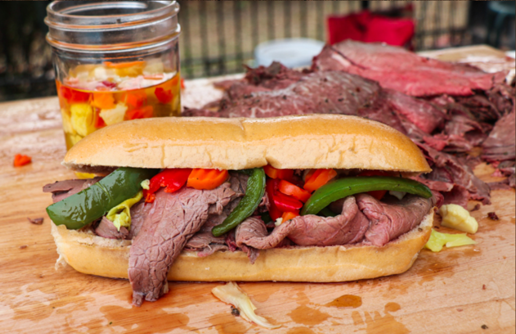 Reed's Chicago Italian Beef Sandwich Royal Oak